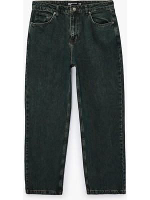 Esplendor Normal Bel Cepli Rahat Kalıp Pamuklu Baggy Jean Pantolon