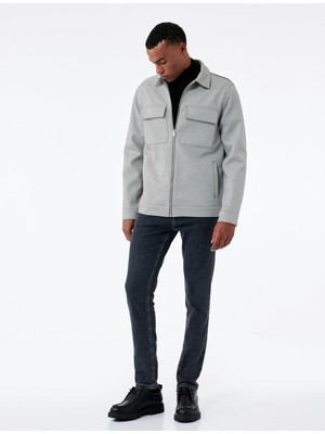 Esplendor Pamuklu Cepli Normal Bel Skinny Fit Jean Pantolon - Michael Jean