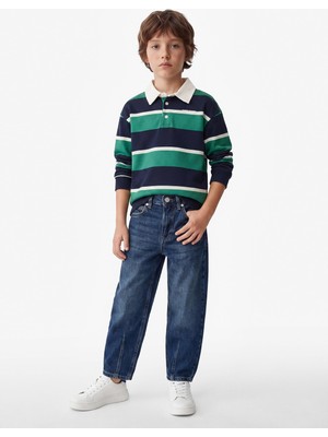 Esplendor Pamuklu Cepli Rahat Kesim Balon Form Denim Pantolon