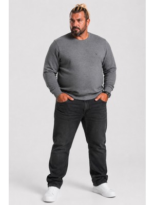 Moc Grande MocGrande Gipeli Sweat  Bisiklet Yaka Wreath 22713 ANTRASIT