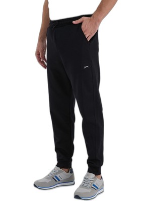 Esplendor Slazenger Nacıo Erkek Cepli Dar Paça Siyah Eşofman Altı