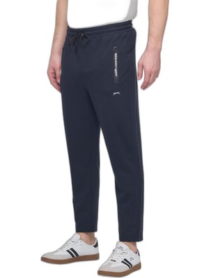 Esplendor Slazenger Olı In Erkek Fermuar Cepli Lacivert Eşofman Altı