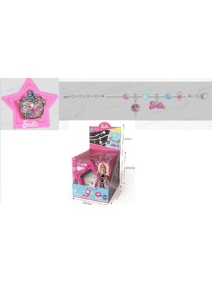 Esplendor Barbie Lisanslı Yıldız Kutulu Kendin Yap Bileklik Seti
