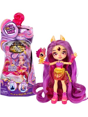 Esplendor Magic Mixies Pixlings Deluxe Paketi, Pippa The Firehorse, Pırıltılı Ortaya Çıkarır, Yarat ve Karıştır Iksiri Sihirli Bir Şekilde Ortaya Çıkarır 16,5 cm Pixling Doll Içindeki Iksir Şişesi - Özel Mini