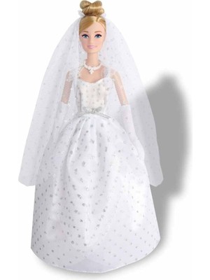 Esplendor Sunman Gelinlikli Manken Bebek Alisha 29 cm - 3381