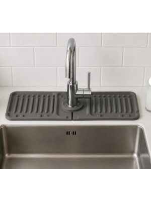 Esplendor Mutfak Banyo Lavabo Kenarı Silikon Mat Gri