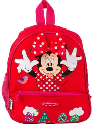Esplendor Samsonite Minnie Mouse Çocuk Sırt Çantası - Disney Lisanslı Kreş ve Anaokulu Çantası - 7 Litre - Kırmızı -