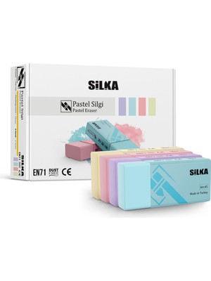 Esplendor Silka 1 Adet Silgi Pastel Random Renk Art.45, 6140.00036