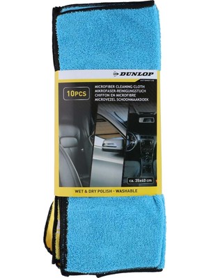 Esplendor Dunlop DUN119 Islak & Kuru Temizlik Bezi 35X40 cm 10 Parça (300 G/m²)