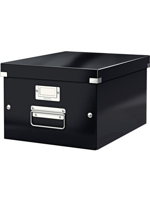 Esplendor Leitz 60440095 Orta Boy Saklama ve Taşıma Kutusu (A4, Click ve Store Için) Siyah