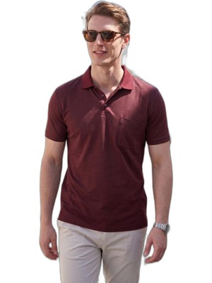 Esplendor Buratti Pamuklu Regular Fit Göğüs Cepli Düğmeli Polo T Shirt Erkek Polo T Shirt 4565001