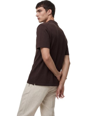 Esplendor Regular Fit Pamuklu Pike Kumaş Kısa Kollu Polo Yaka Tişört