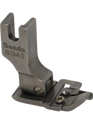 Esplendor Sando SG40 Düz Makine 4 mm Üstten Tırnaklı Sağ Çima Ayağı