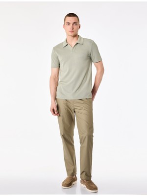 Esplendor Viskon Karışımlı Kısa Kollu Regular Fit Polo Yaka Tişört