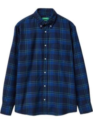 Esplendor United Colors Of Benetton Erkek Camicia 5TCRUQ04W Gömlek, 919, S