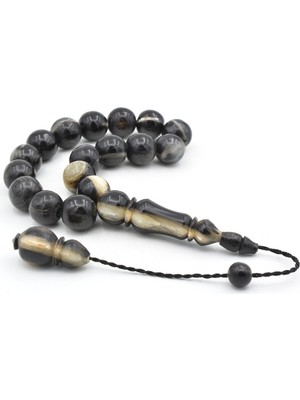 Murty99 Sistemli Küre Kesim Koç Boynuzu Efe Maskot Tesbih 12 mm 004