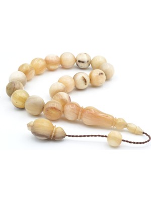 Murty99 Sistemli Küre Kesim Koç Boynuzu Efe Maskot Tesbih 14 mm 005
