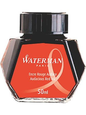 TeknoKapsül Waterman Sise Mürekkep Kirmizi S0110730