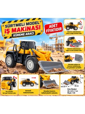 Marka Kolik Sürtmeli Model Iş Makinası Küreme Aracı (Adet Fiyatıdır)