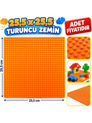 Marka Kolik 25,5 x 25,5 Turuncu Zemin (Adet Fiyatıdır)
