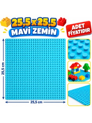 Marka Kolik 25,5 x 25,5 Mavi Zemin (Adet Fiyatıdır)