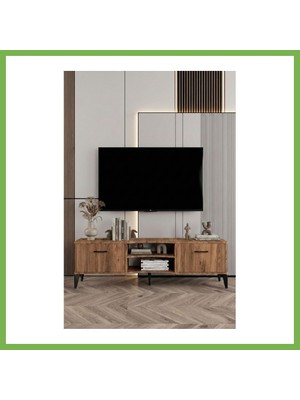 Bezos Vera Tv Sehpası Suntalam Kahverengi 160X35 cm Umt
