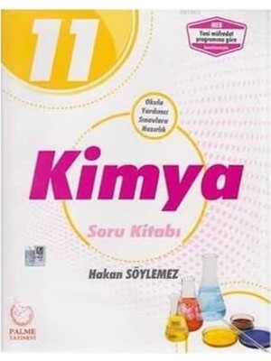 2019 11.sınıf Kimya Soru Kitabı: Okula Yardımcı Sınavlara Hazırlık