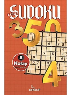 Prime Mağazam Sudoku 1. Kitap: S - Kolay (Yeni Başlayanlar Için)