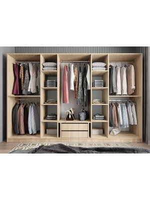 Baramolife Eko 8 Kapaklı Gardırop - G.S.L.E_278