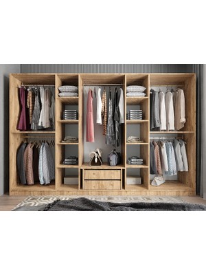 Baramolife Eko 8 Kapaklı Gardırop - G.S.L.E_278