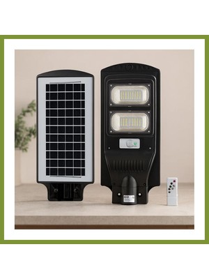 Bezos 200W 6500K Sensörlü Güneş Enerjili Sokak Lambası Vlr