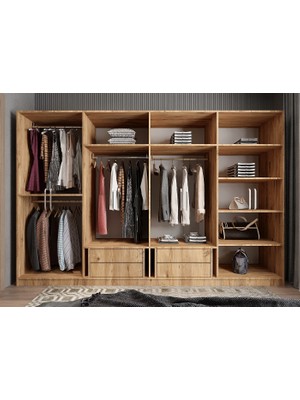 Baramolife Trend Eko 8 Kapaklı Gardırop - G.S.T.E_278