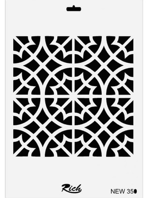 Colezium Rich New Seri N-350 Stencil 35X25 cm