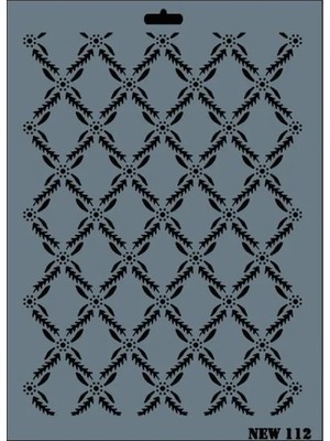 Colezium Rich New Seri N-112 Stencil 35X25 cm
