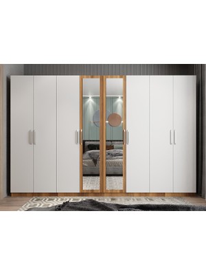 Baramolife Trend 8 Kapaklı Gardırop - G.S.T_320