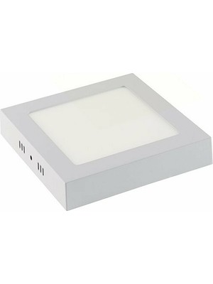 Horoz Elektrik Horoz Karolin-24 24W Beyaz Kasa 6400K Kare Smd LED Armatür (Hrz 400-002-149)
