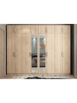 Baramolife Süper 8 Kapaklı Gardırop - G.S.S_278