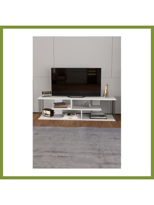 Bezos Gzd Tv Ünitesi Beyaz 140 cm Vlr