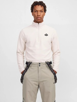 Jack Jones Tıgnes Hıgh Neck Relaxed Fit Fermuarlşı Yaka Erkek Polar 12298298