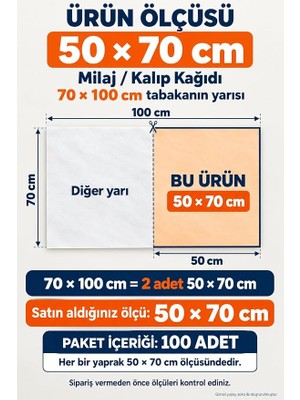 Pelur Kağıdı 50X70 cm 1 kg (Takribi 78-80 Adet)– Hediye Paketleme ve Ambalaj Için