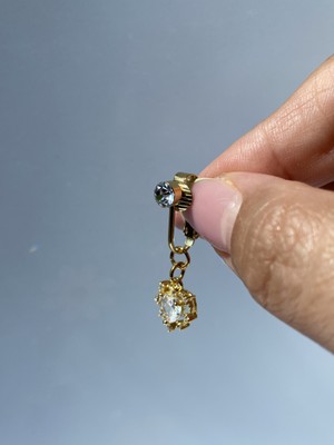 Kurukafa Gift Çelik Göbek Piercing Mıknatıslı Deliksiz Kullanım Sıkıştırmalı Kalpli Model