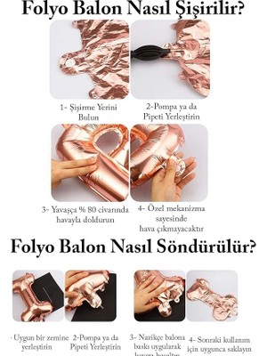 Herovia Mavi Fil Folyo Balon 60 * 84 cm