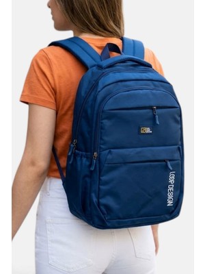 Lederax Explorer Unisex Günlük Okul ve Seyahat Sırt Çantası LD689