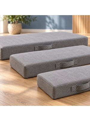Sungur's Store Kedi Köpek Yatağı Rota Taşınabilir Sünger Yatak · Gri · 45 × 75 × 5 cm