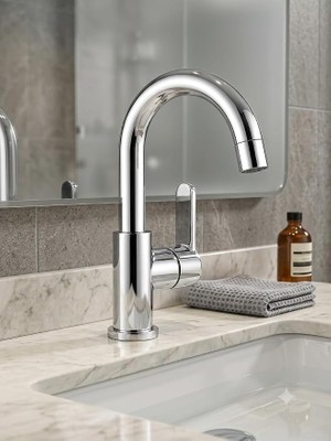 MSP Silver Lüx Banyo Lavabo Bataryası