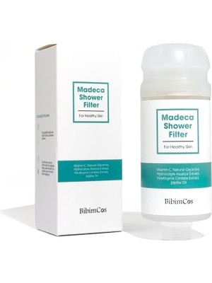MSP Duş Filtresi 160G – Centella & Houttuynia Ekstraktlı, Musluk Suyundaki Kloru Azaltır, Cildi Besler & Nemlendirir, Tüm Cilt Tipleri Için, Vitaminli Nem Filtresi