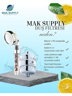 MSP Supply Duş Filtresi, Duş Arıtma