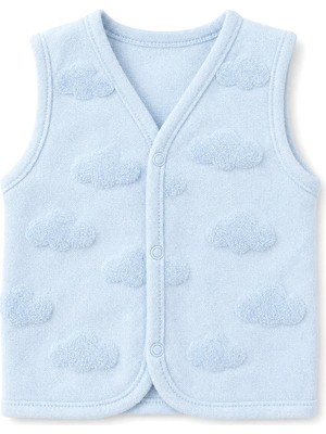 Tiffany Baby & Kids Tiffany Baby Bebek Puffy Cloudy Theme Yelek Mavi 29005
