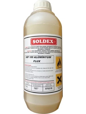 ASF-100 Alüminyum Flux Lehim Suyu - 1 Litre