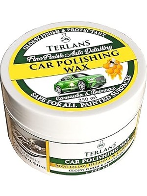CetKing Uv Korumalı Araç Parlatıcı ve Koruyucu Vaks 250 ml Mikrofiber Bez